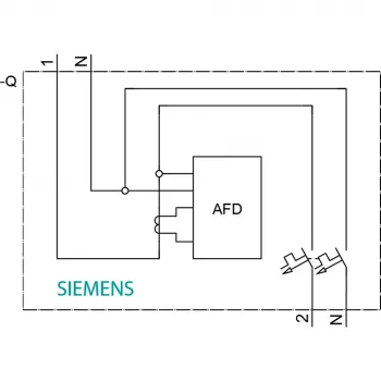 Siemens SENTRON 5SV6016-7GV16 AFDD/MCB 6kA C16 1P+N 1TE (balenie 12 ks)