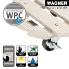 WAGNER design yourself podstavec na rastliny GH0527 plast, Ø 29 cm biely okrúhly, 1 ks (20052701)
