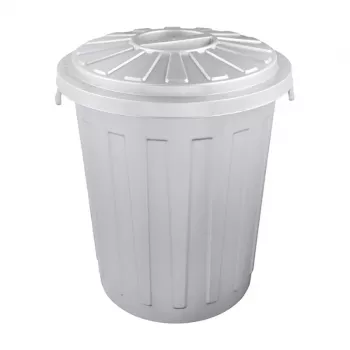 KEEEPER odpadkový kôš Mats 23L Maxi Ø36x42cm strieborný