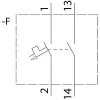 Siemens 5SY17042 istič 1P Z 4A 10kA s pomocným spínačom 1NO
