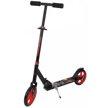 SCHILDKROT City Scooter Road Catcher Graffiti hliníkový deck 200 mm PU kolieska skladacia 3-násobne výškovo nastaviteľná 510203