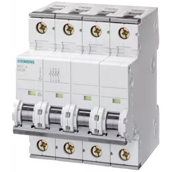 Siemens 5SY66166 MCB 3P+N B16 16A 6kA 230/400V AC