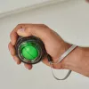SCHILDKROT Spinball Gyroskopický tréner rúk a paží, sivá/zelená, 70 mm, 255 g 960121
