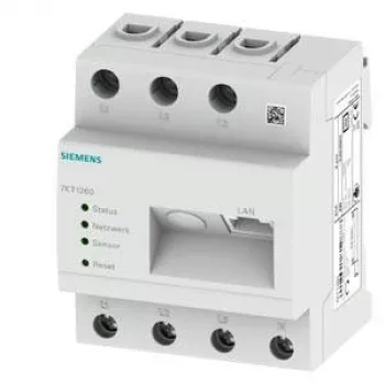 Siemens 7KT1260 Digitálne spínacie hodiny, 1-kanálové, denný/týždenný program, DIN lišta, 230 V AC