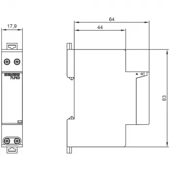 SIEMENS Schodiskový časový spínač 7LF6310