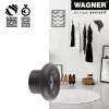 Wagner design yourself DOT GH 0201 Nástenný hák, čierny, 1 hák, skrutková montáž, plast 17020121