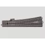 Märklin H0 C koľajnica Štíhla výhybka ľavá s lôžkom, 236,1 mm, manuálna, AC 24711