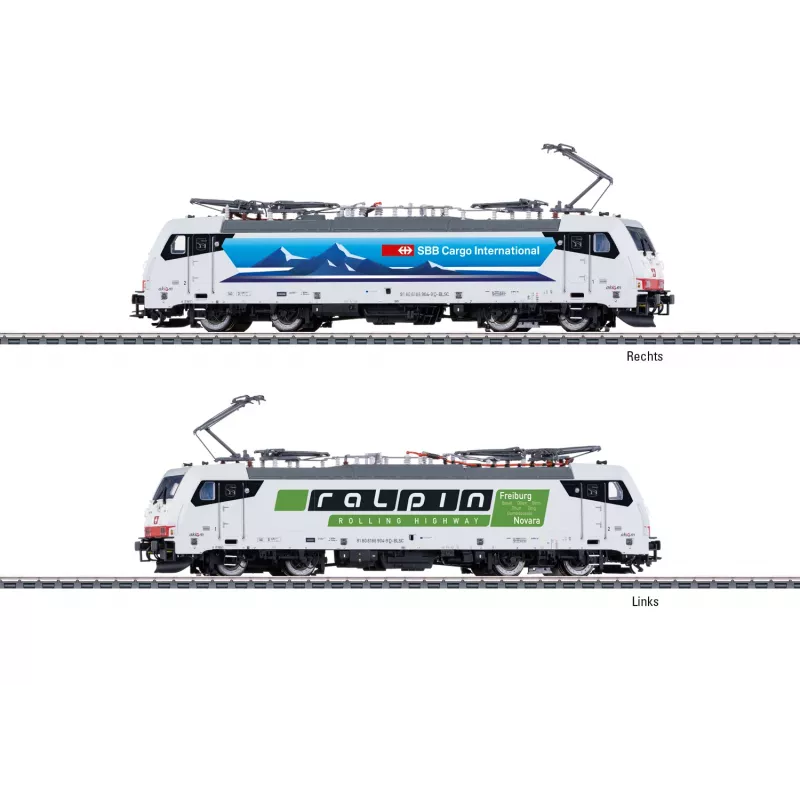 Märklin 038801 H0 Elektrická lokomotíva BR 186 SBB Cargo International mfx+ Digitálna