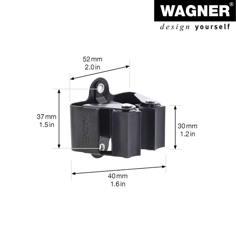Wagner Design Yourself Nástenný držiak WH 2095 Čierny (15209502)