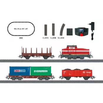 Märklin 29065 H0 Digitálna štartovacia sada Moderná posunovacia prevádzka s DHG 500