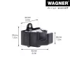 Wagner design yourself Vešiak na oblečenie WH 2098 Jednoduchý hák Čierny 2 kusy (15209802)