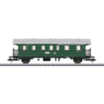 Märklin 4313 H0 Rýchlikový vozeň Büm 234 2. trieda DB epocha IV oceánska modrá/béžová