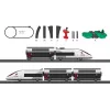 Märklin TGV Duplex H0 5-dielna digitálna vlaková súprava s Mobile Station 2, biela/čierna 029406