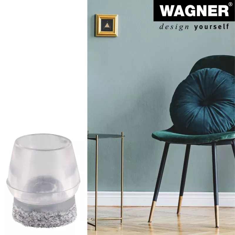 Wagner design yourself EH 0555 Koncovky na nohy stoličiek plast Ø 14-17 mm 4 ks (15055599)