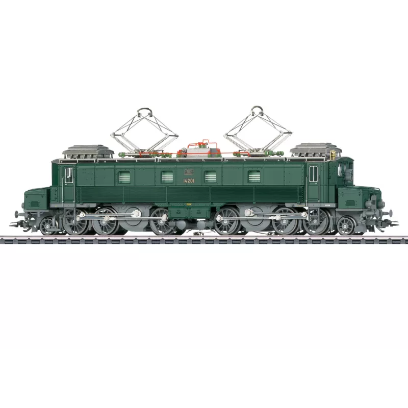 Märklin 39521 H0 Elektrická lokomotíva Ce 6/8 III 'Köfferli' SBB