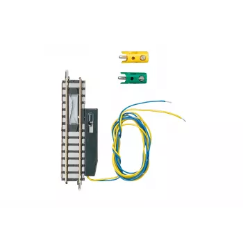 Märklin Z Rozchod rovná koľaj na odpojenie 8587 - 110 mm, čierna