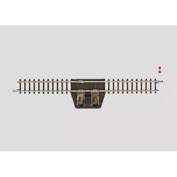 Märklin Z Rozchod rovná prípojná koľaj 8590 (110 mm, čierna/žltá)