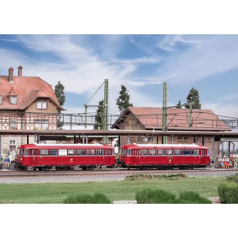 Märklin 038980 H0 Motorový vozeň BR 798 + BR 998 DB epocha IV mfx+ digitálny zvuk