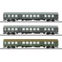 Märklin 42580 H0 3-dielna sada osobných vozňov DR