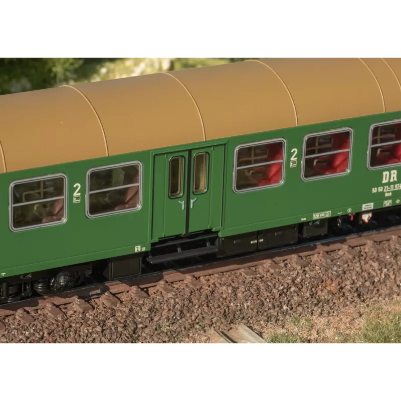 Märklin 42580 H0 3-dielna sada osobných vozňov DR