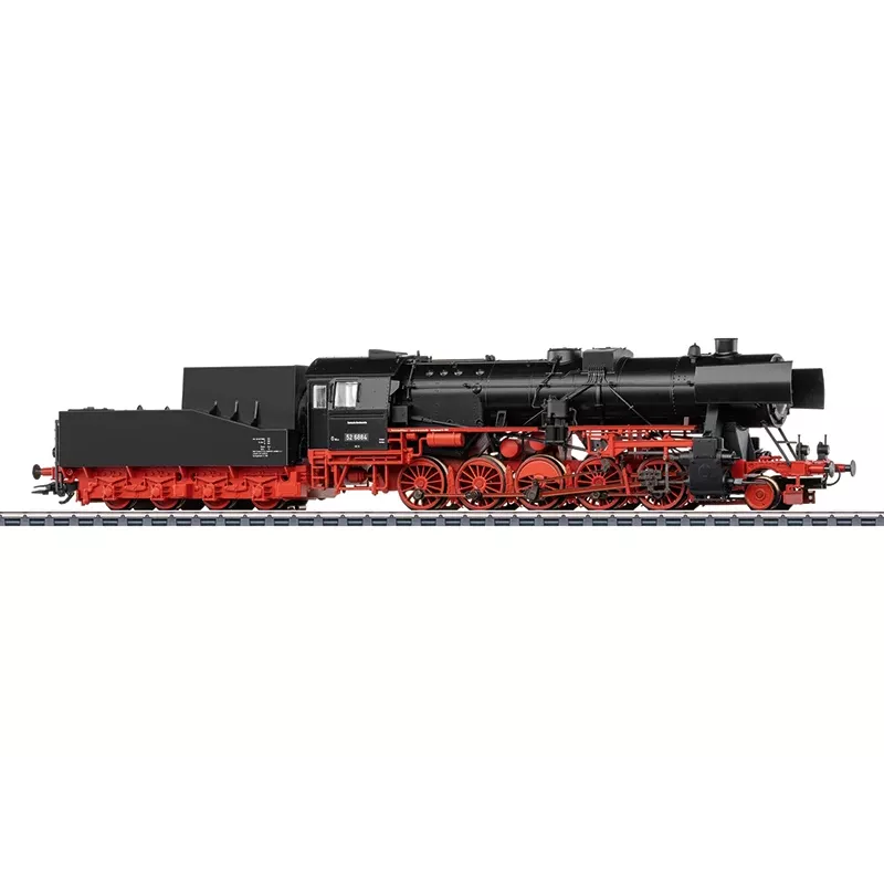 Märklin 039535 H0 Parná lokomotíva BR 52 s rámovým tendrom DB