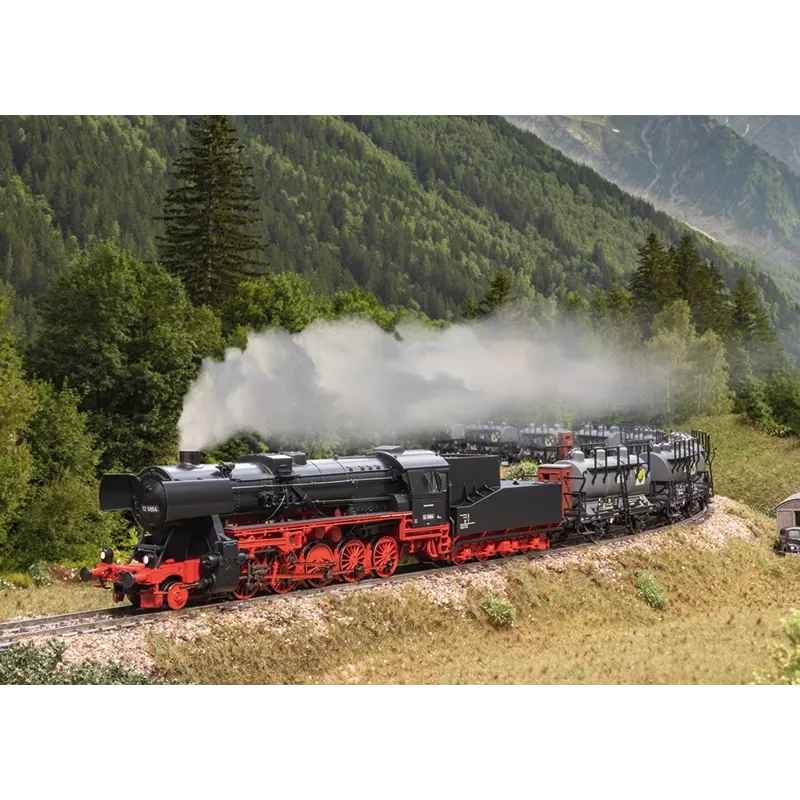 Märklin 039535 H0 Parná lokomotíva BR 52 s rámovým tendrom DB