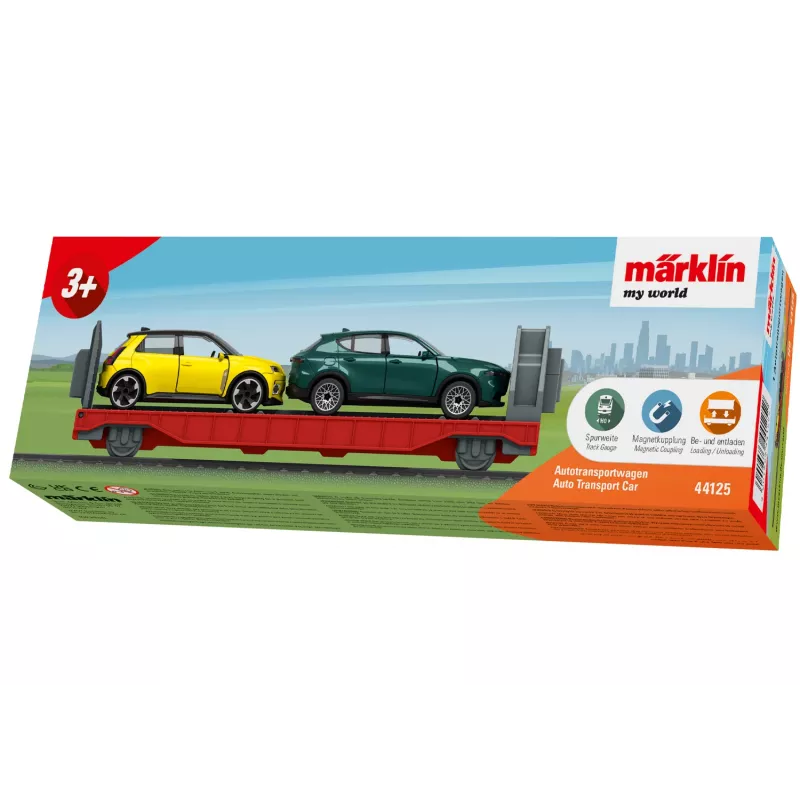 Märklin my world 044125 vozeň na prepravu automobilov, nákladný vozeň AC
