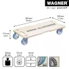 Wagner design yourself Transportné koliesko MM 1325 breza 590 x 290 x 110 mm do 300 kg (20132501)