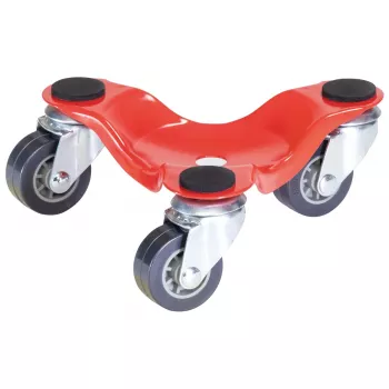 Wagner design yourself transportná kladka MM 1193 červená 160 x 160 x 60 mm, nosnosť 60 kg, 4 otočné kladky (20119301)
