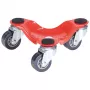 Wagner design yourself transportná kladka MM 1193 červená 160 x 160 x 60 mm, nosnosť 60 kg, 4 otočné kladky (20119301)