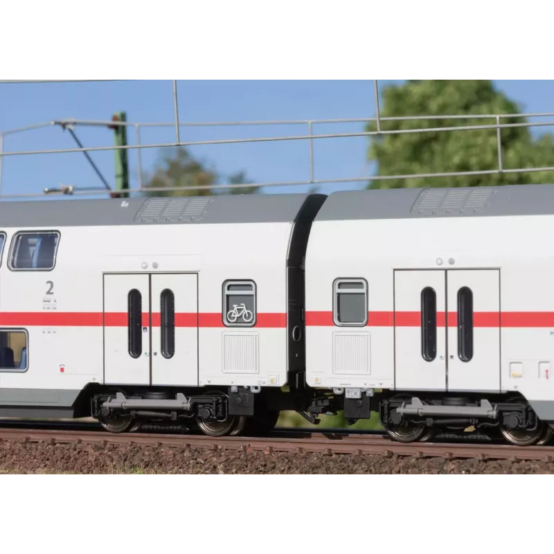 Märklin 43487 IC2 dvojpodlažný stredný vozeň DBpza 682.2, 2. trieda