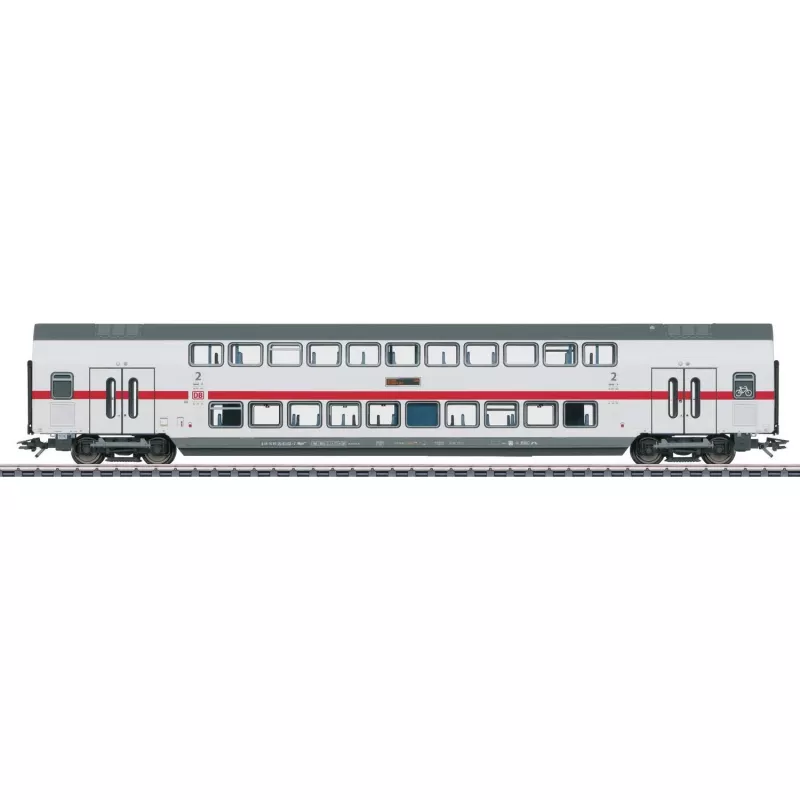 Märklin 43487 IC2 dvojpodlažný stredný vozeň DBpza 682.2, 2. trieda