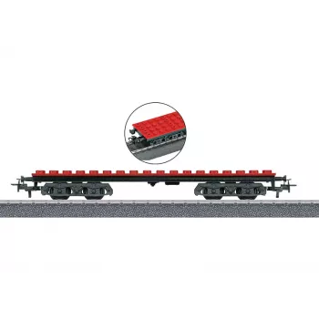 Märklin 44734 H0 stavebný vozeň, čierna/červená