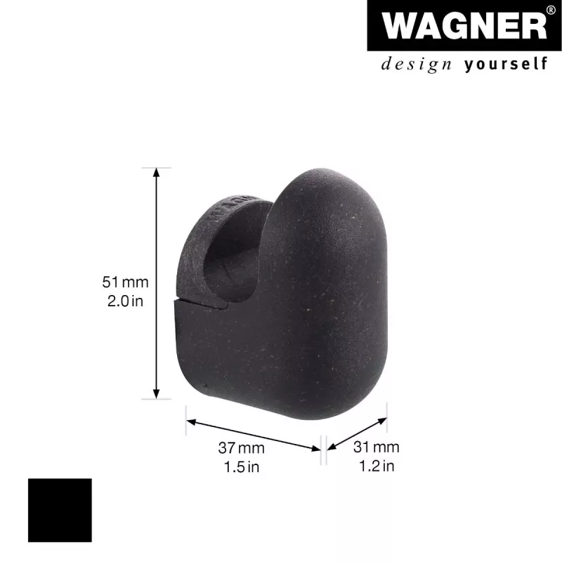 Wagner design yourself PILL vešiak na oblečenie čierna 1 kus (WH 0401) 17040121