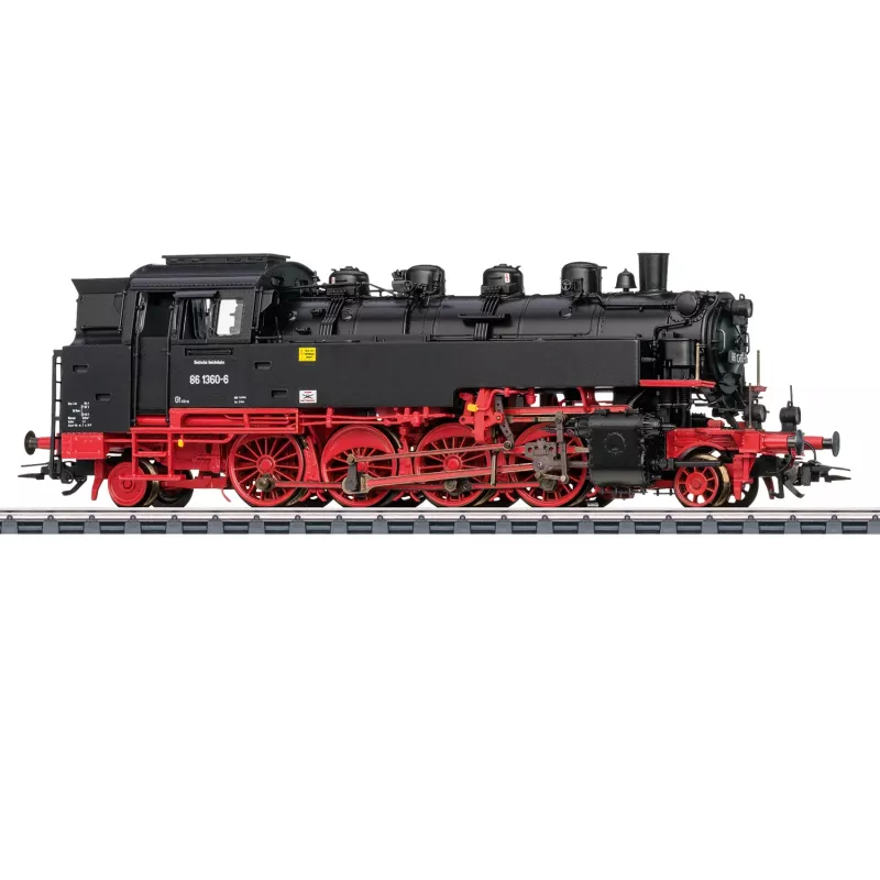 Märklin 37087 H0 parný rušeň rad 86.0-8 DR Epocha IV s mfx+ digitálnym dekodérom a zvukom