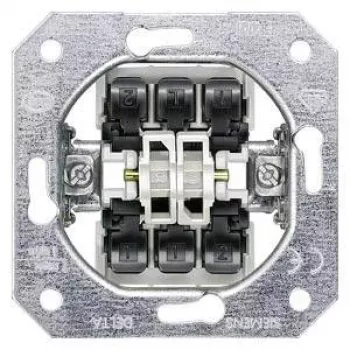 Siemens DELTA spínač žalúzií/roletových 5TA21180KK, polárna biely