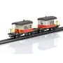 Märklin 46850 H0 SBB Sputnik sada vozňov s posuvnými stenami, 2 vozne