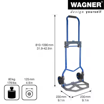 Wagner design yourself MM 4123 vozík na prepravu do 80 kg (20412301)