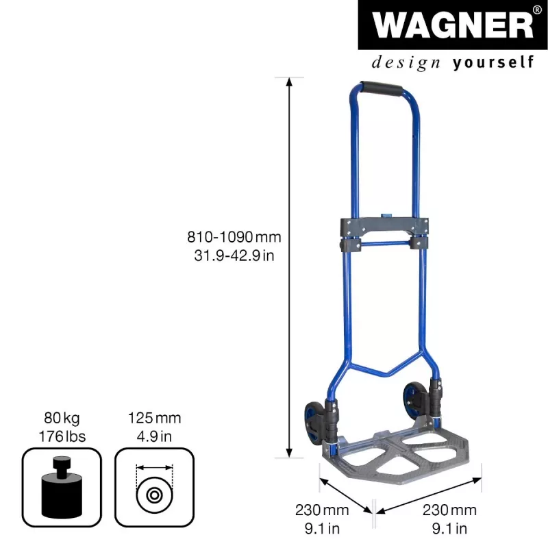 Wagner design yourself MM 4123 vozík na prepravu do 80 kg (20412301)