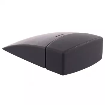 Wagner design yourself EH 5150 podlahová zarážka dverí, zinok tlakový odliatok a plast, matný nikel, 45 mm výška 15515011