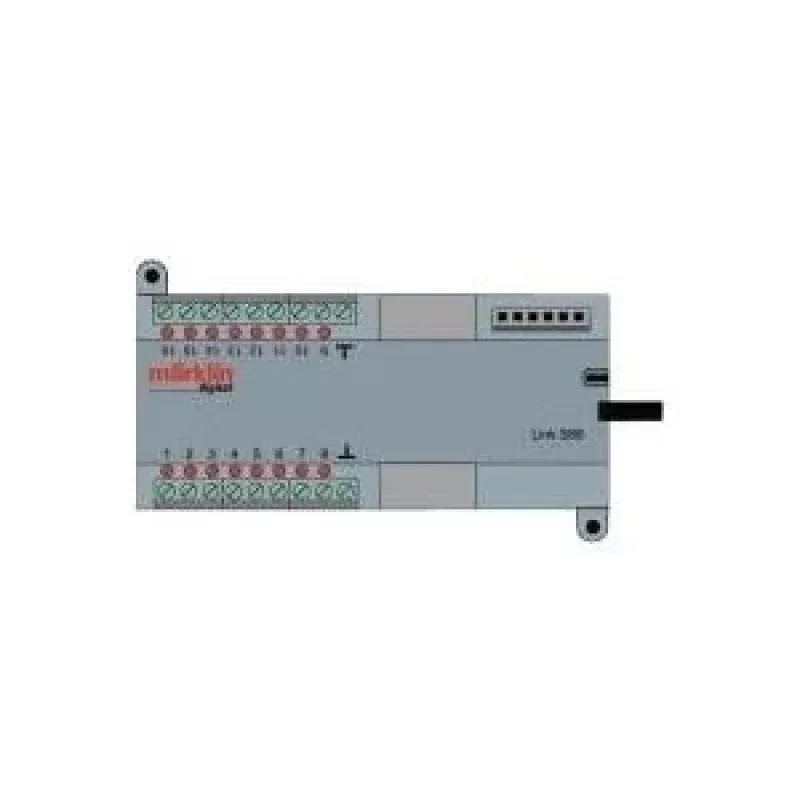Märklin Link s 88 digitálny dekodér podľa DCC, zelený/biely 60883