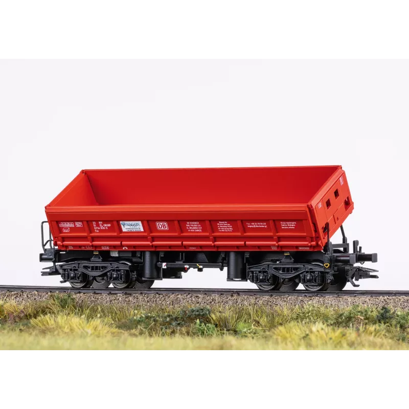 Märklin 48458 H0 3-dielna sada vozňov s bočným sklopením Fas DB Schenker Rail Polska S.A.
