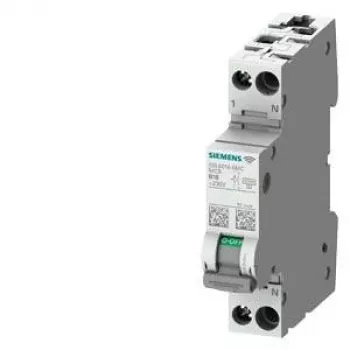 Siemens 5SL60166MC 2-pólový 16 A C-charakteristika istič, 6 kA