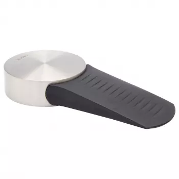 Wagner Design Yourself EH 5116 zarážka dverí, zinok tlakový odliatok s gumeným nárazníkom, Ø 50 mm, matný nikel 15511611
