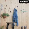 Wagner Design Yourself DOT vešiak na oblečenie GH 0202, 1 háčik, čierna 17020221