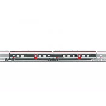 Märklin 043451 H0 SBB Giruno doplnková súprava vozňov, 2-dielna, epocha VI