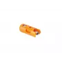 Märklin 71424 oranžové puzdrá pre trolejové stožiare – 10 kusov, H0-koľaj