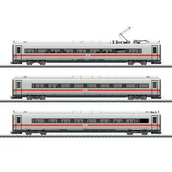 Märklin 43726 doplnková súprava vozňov pre ICE 4, koľaj H0, sivá