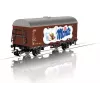 Märklin 44252 H0 Gms 30 krytý nákladný vozeň, epocha III, DB, hnedá