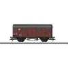 Märklin 44500 H0 krytý nákladný vagón s brzdovou plošinou, DB, epocha IV